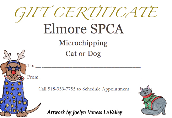 Microchip Gift Certicate